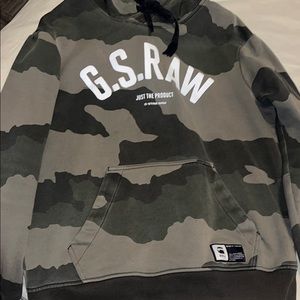 G-Star Men's Camouflage Hoodie